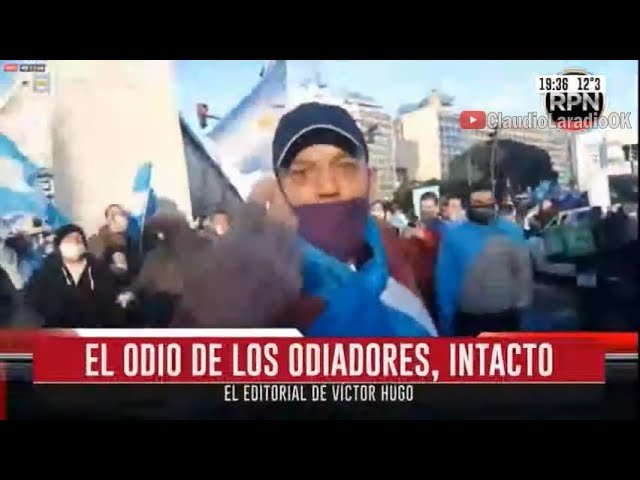 Editorial de Víctor Hugo Morales en El Diario C5N Jueves 9 de